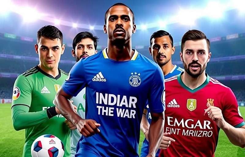 Indian Leagues in FIFA WC India Elite FIFA WC India Elite showing Indian Super League teams