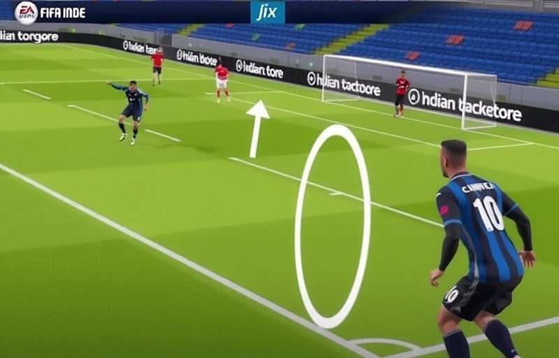 Gameplay of FIFA WC India Elite FIFA WC India Elite gameplay showing touch controls